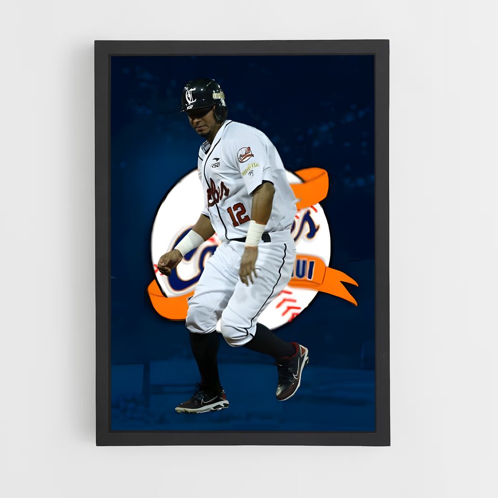 Poster Caribes anzoategui – affiche Baseball (vue 2)